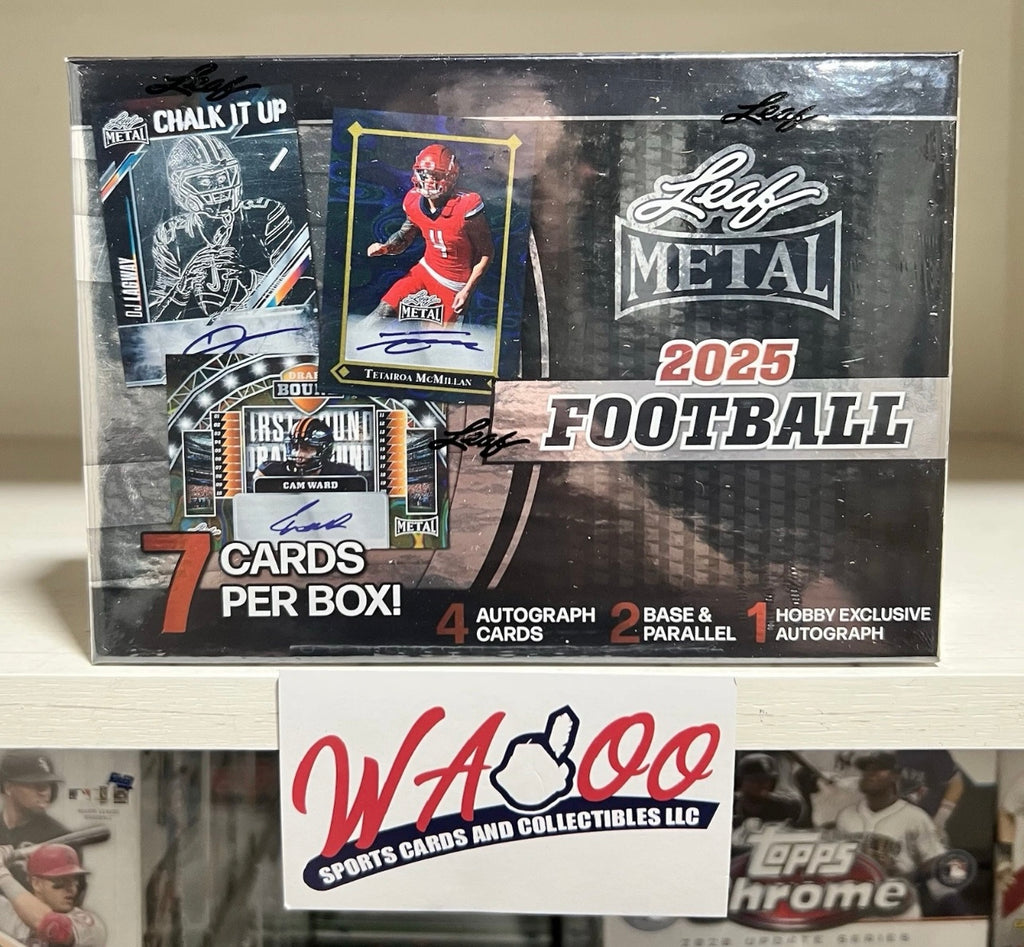 2025 Leaf Metal Football Hobby Box