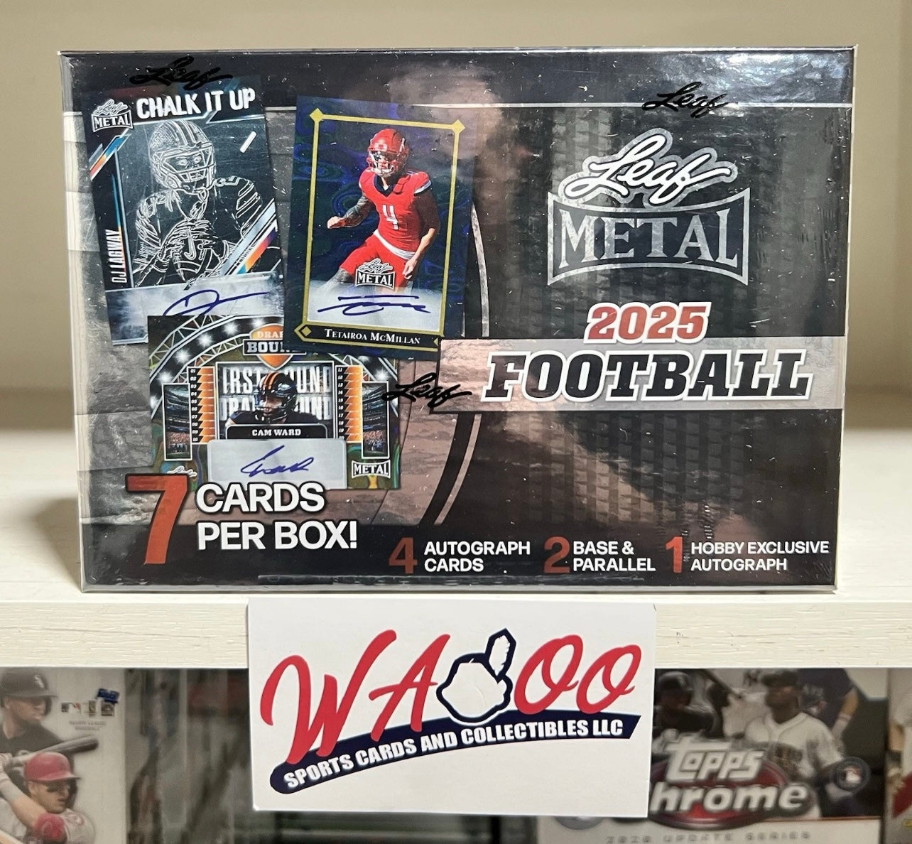 2025 Leaf Metal Football Hobby Box