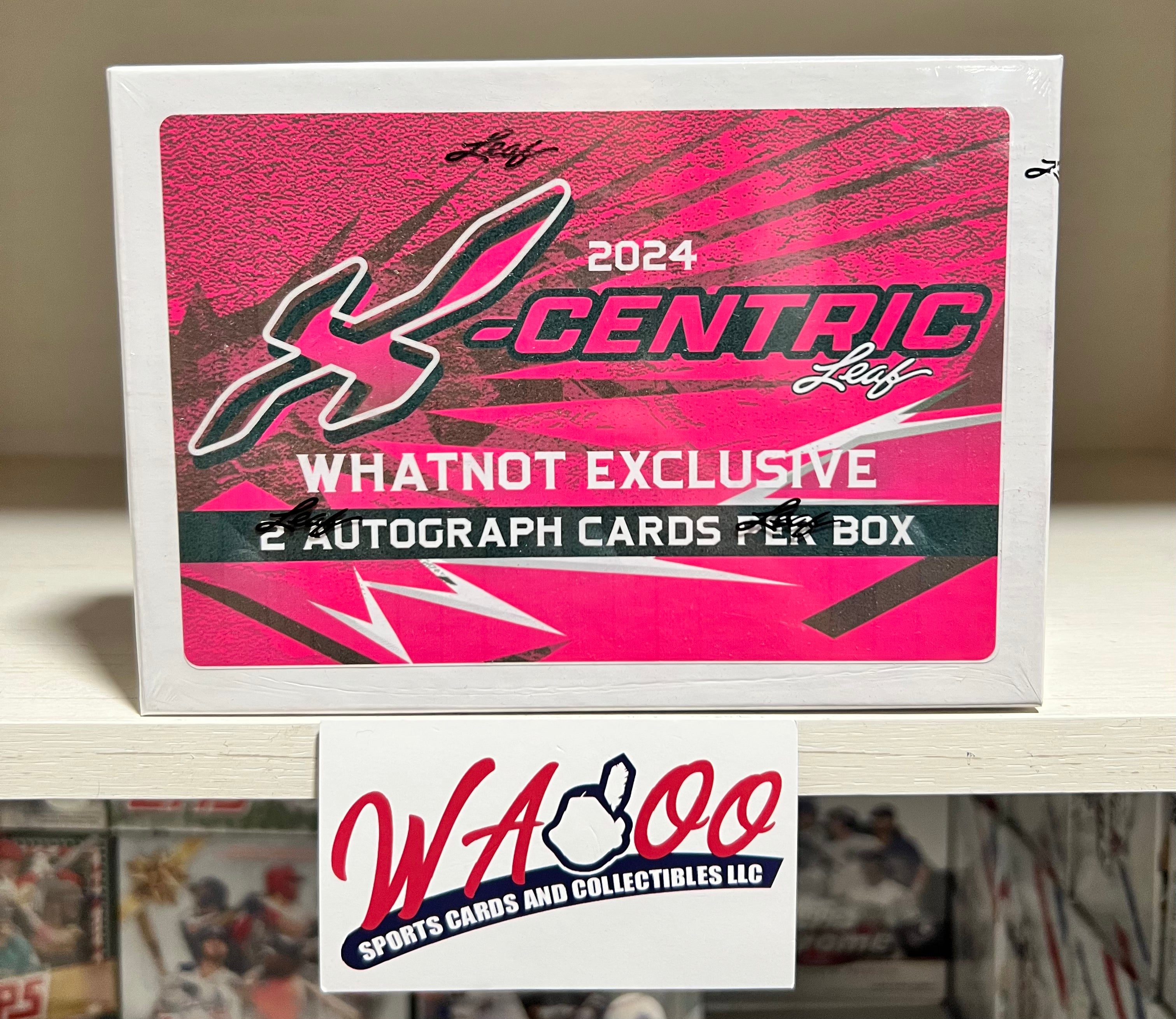 2024 Leaf X-Centric Whatnot Exclusive Multi Sport Hobby Box