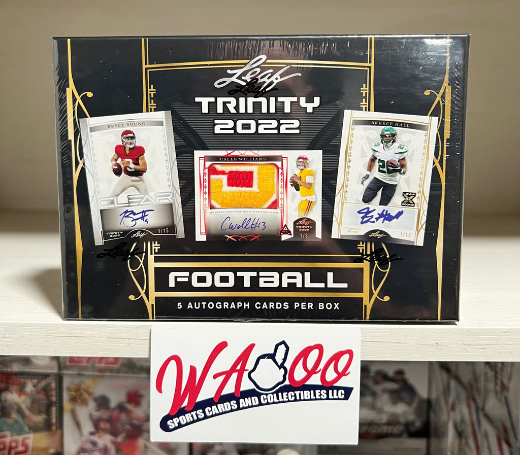 2022 Leaf Trinity Football Hobby Box