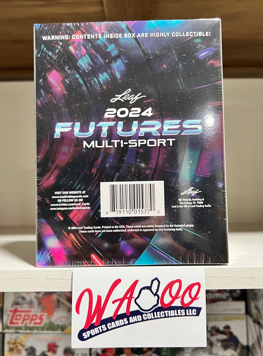 2024 Leaf Futures Multi Sport Hobby Box