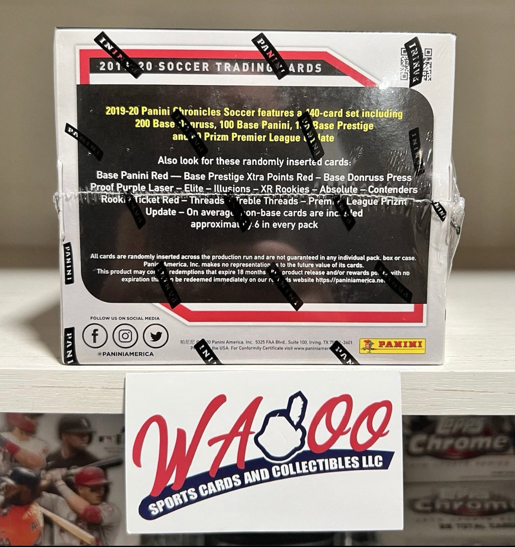 2019/20 Panini Chronicles Soccer Tmall Asia Edition Hobby Box