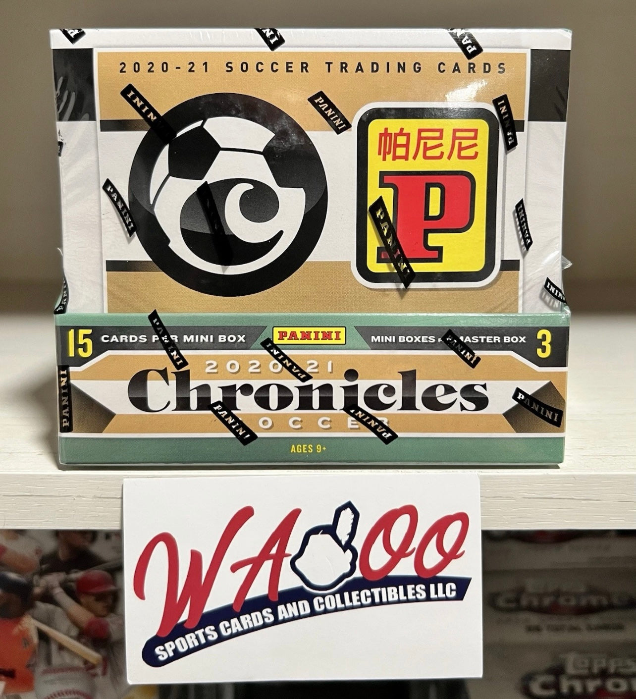 2020/21 Panini Chronicles Soccer Asia Tmall Edition Hobby Box