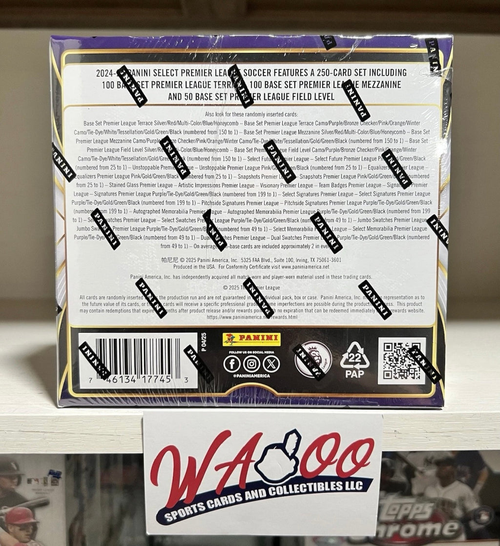 2024/25 Panini Select Premier League EPL Soccer Hobby Box