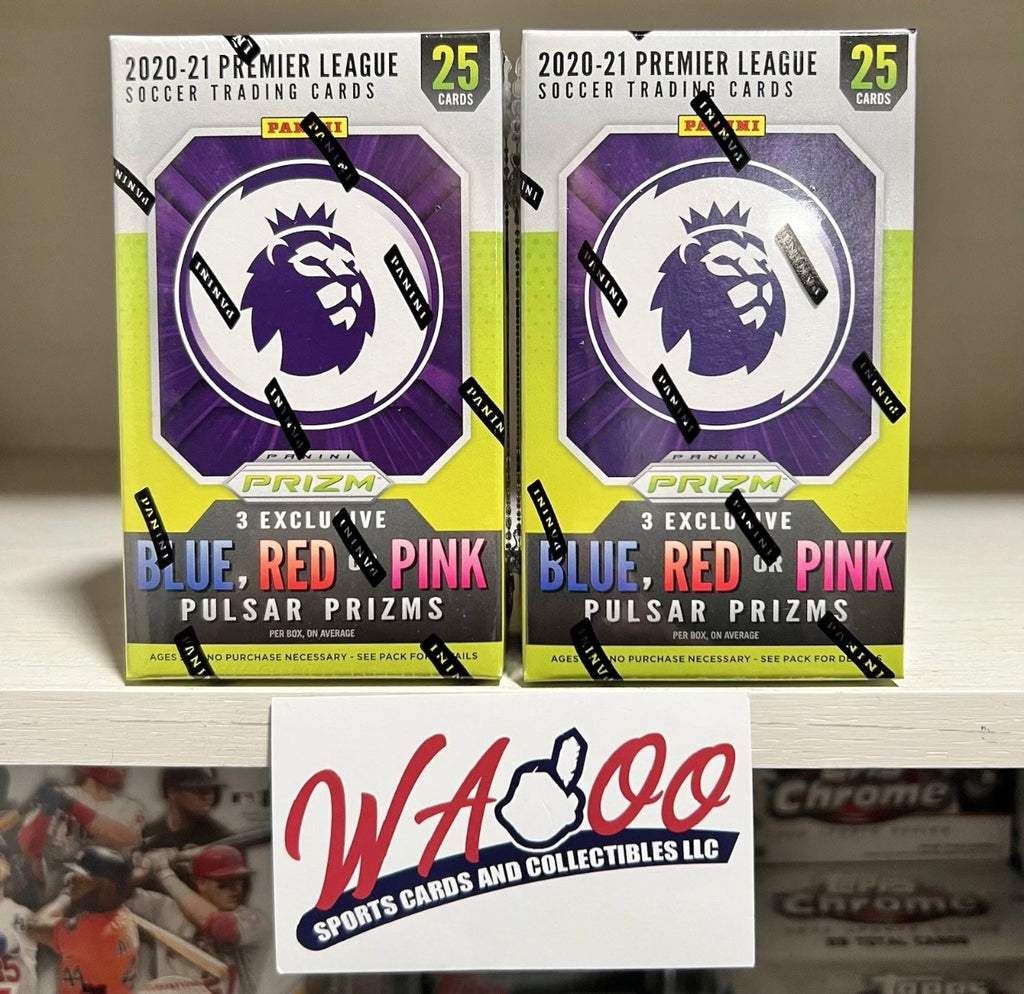 2020/21 Panini Prizm Premier League EPL Soccer Cereal 2x Box