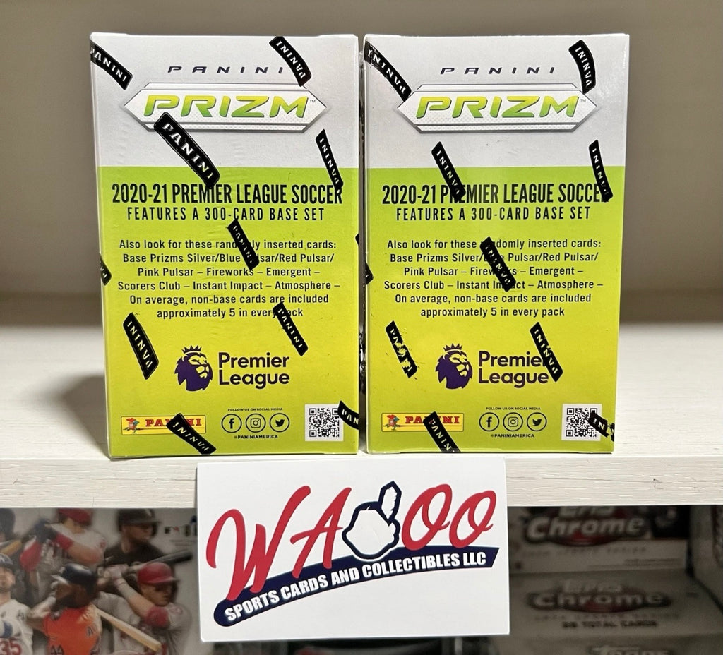 2020/21 Panini Prizm Premier League EPL Soccer Cereal 2x Box