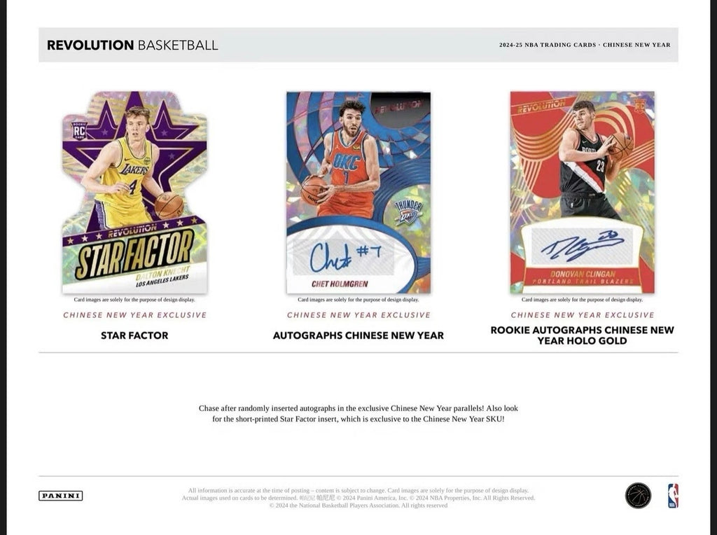 2024/25 Panini Revolution Chinese New Year Basketball Box
