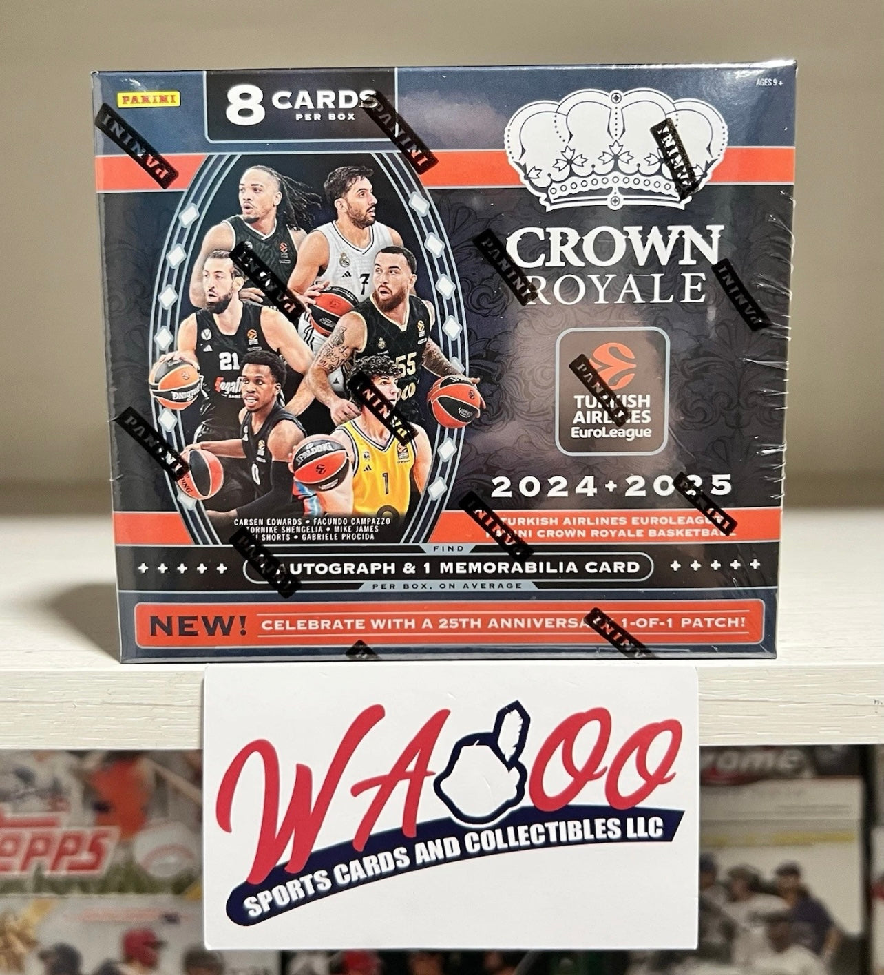 2024/25 Panini Turkish Airlines Euroleague Crown Royale Basketball Hobby Box