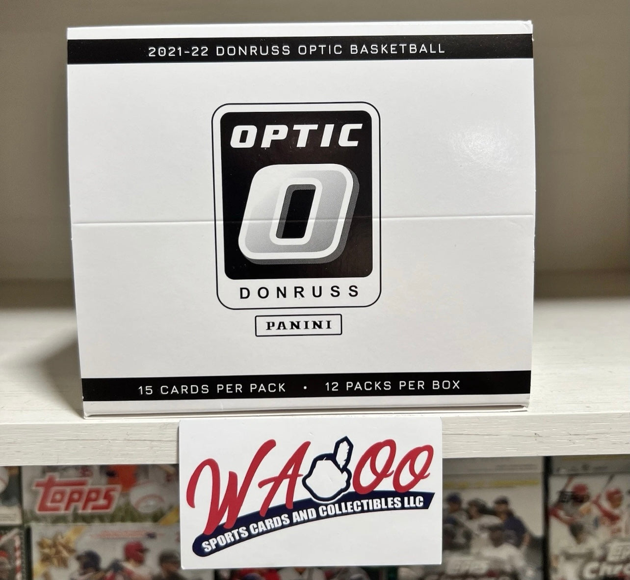 2021/22 Panini Donruss Optic Basketball Multi 12-Pack Cello Retail Box