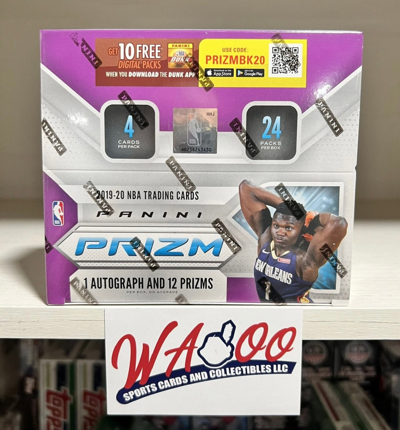 2019/20 Panini Prizm Basketball 24-Pack Retail Box