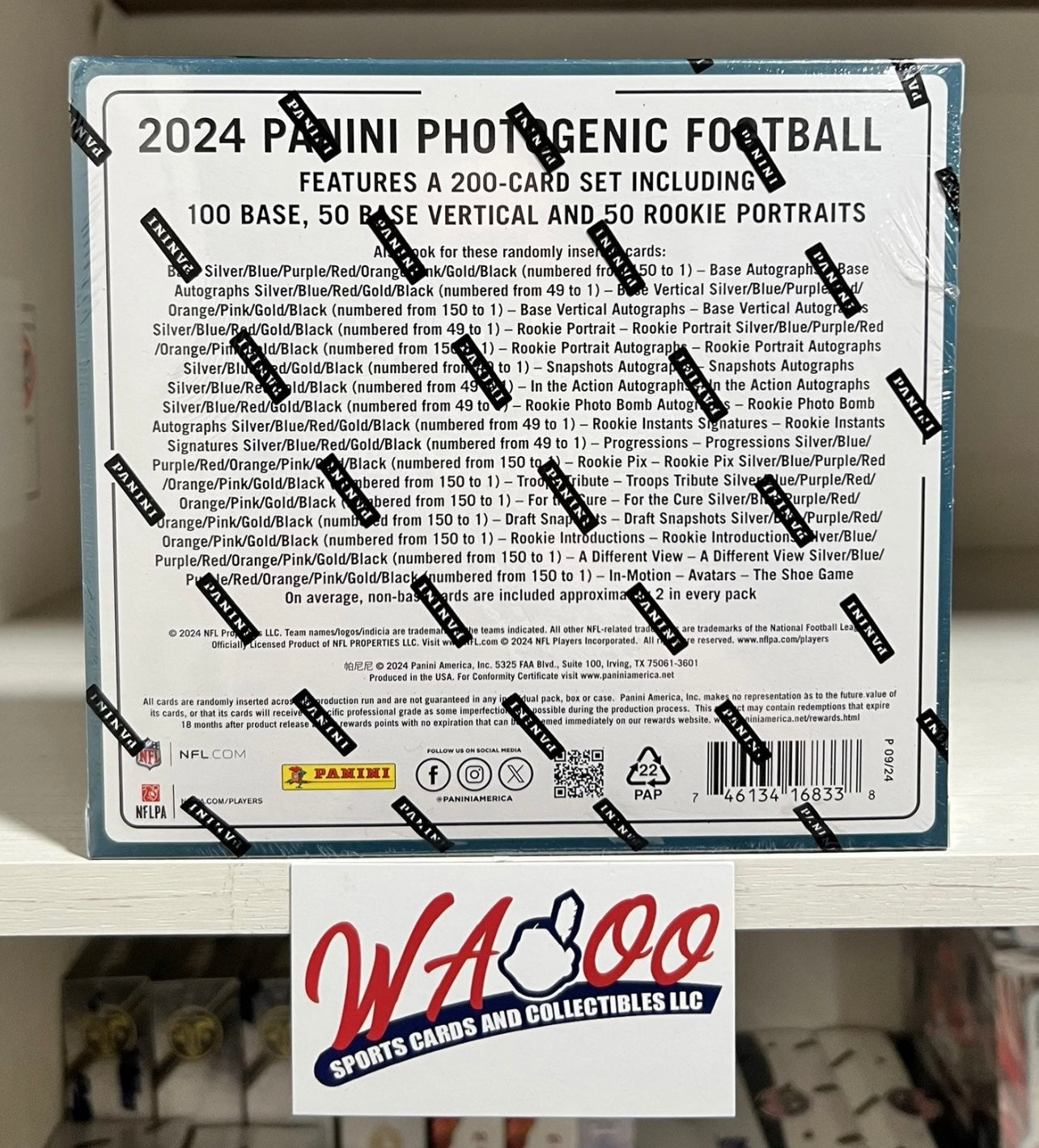 2024 Panini Photogenic Football Hobby Box
