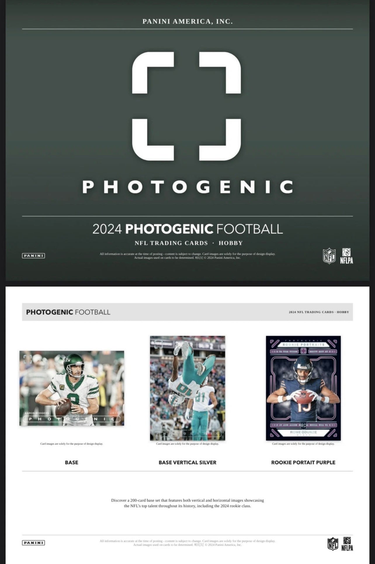 2024 Panini Photogenic Football Hobby Box