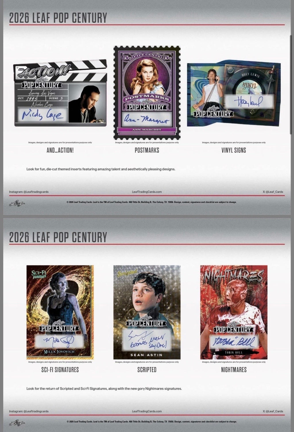 2026 Leaf Pop Century Box