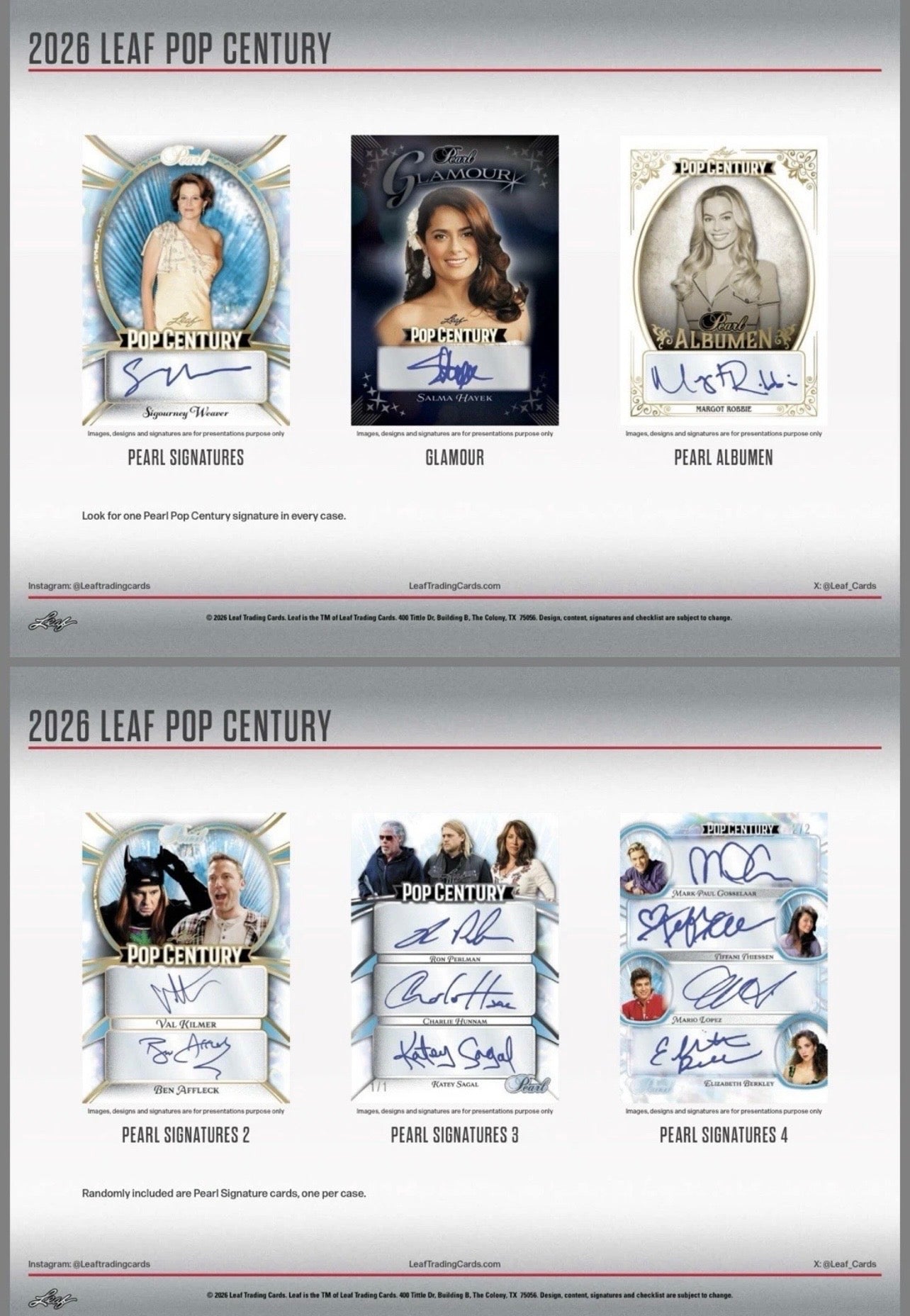 2026 Leaf Pop Century Box