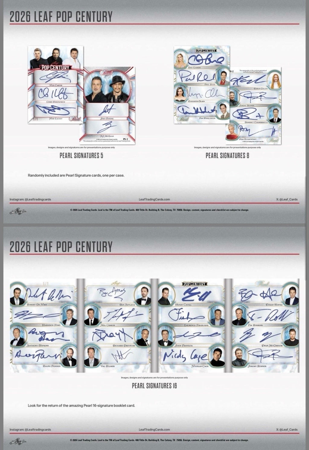 2026 Leaf Pop Century Box