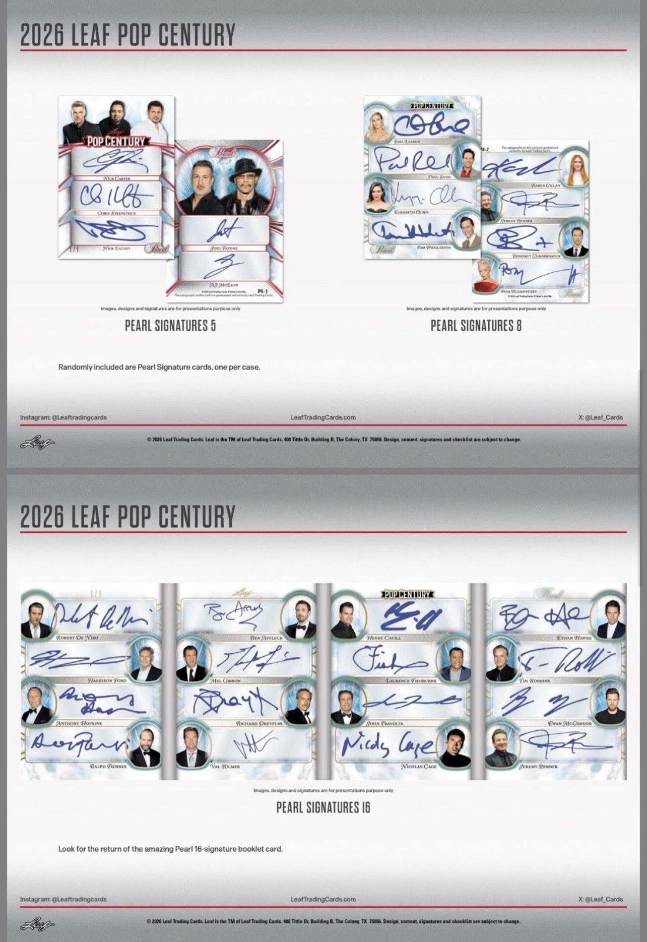 2026 Leaf Pop Century Box