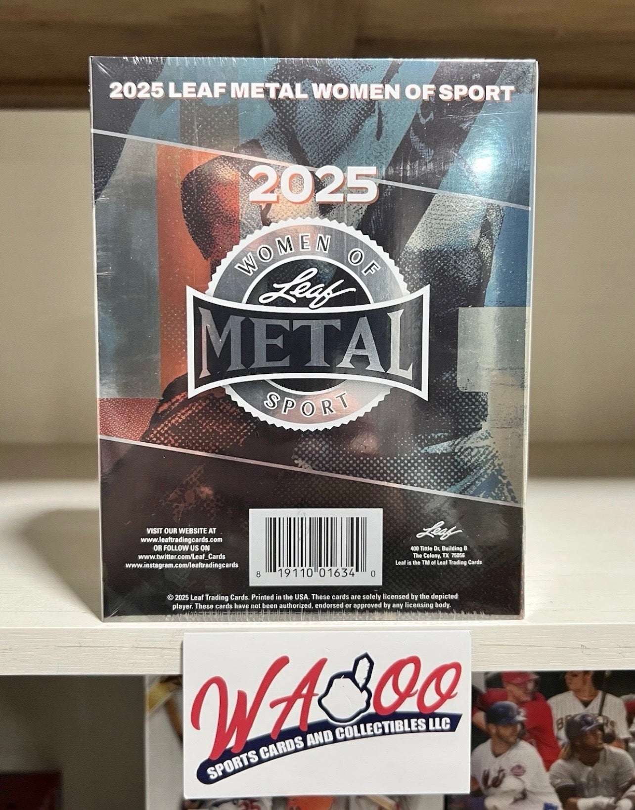 2025 Leaf Metal Women of Sport Box