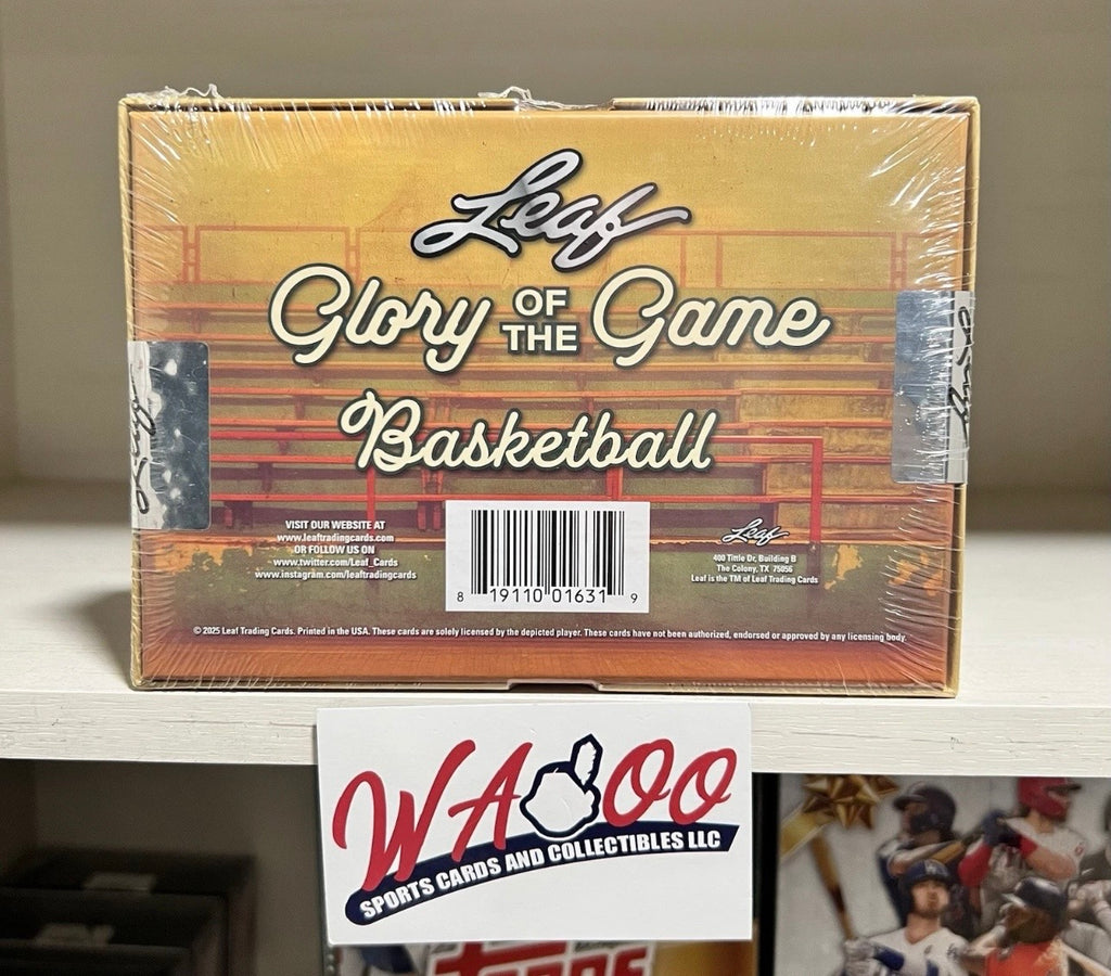 2025 Leaf Glory of the Game Basketball Hobby Box