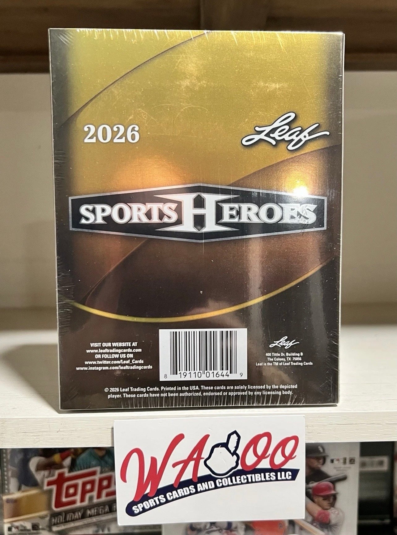 2026 Leaf Metal Sports Heroes Multi Sport Hobby Box