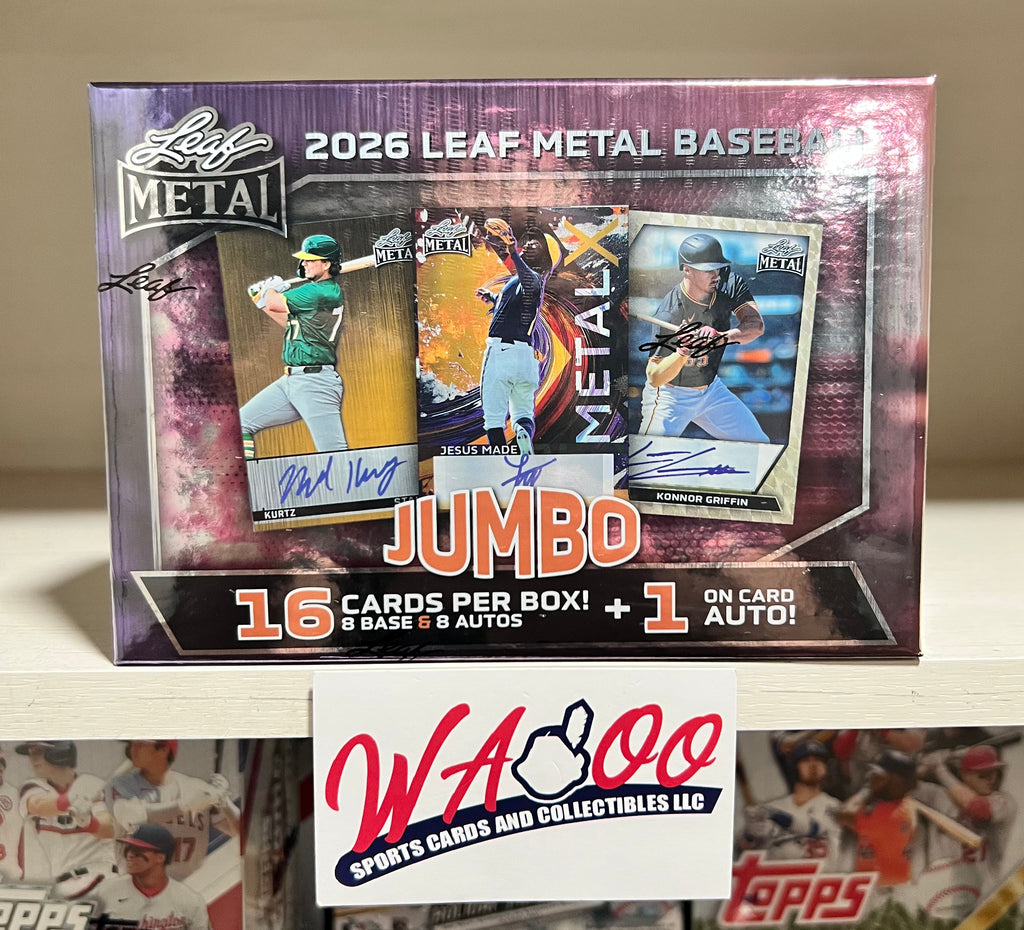 2026 Leaf Metal Baseball Jumbo Box