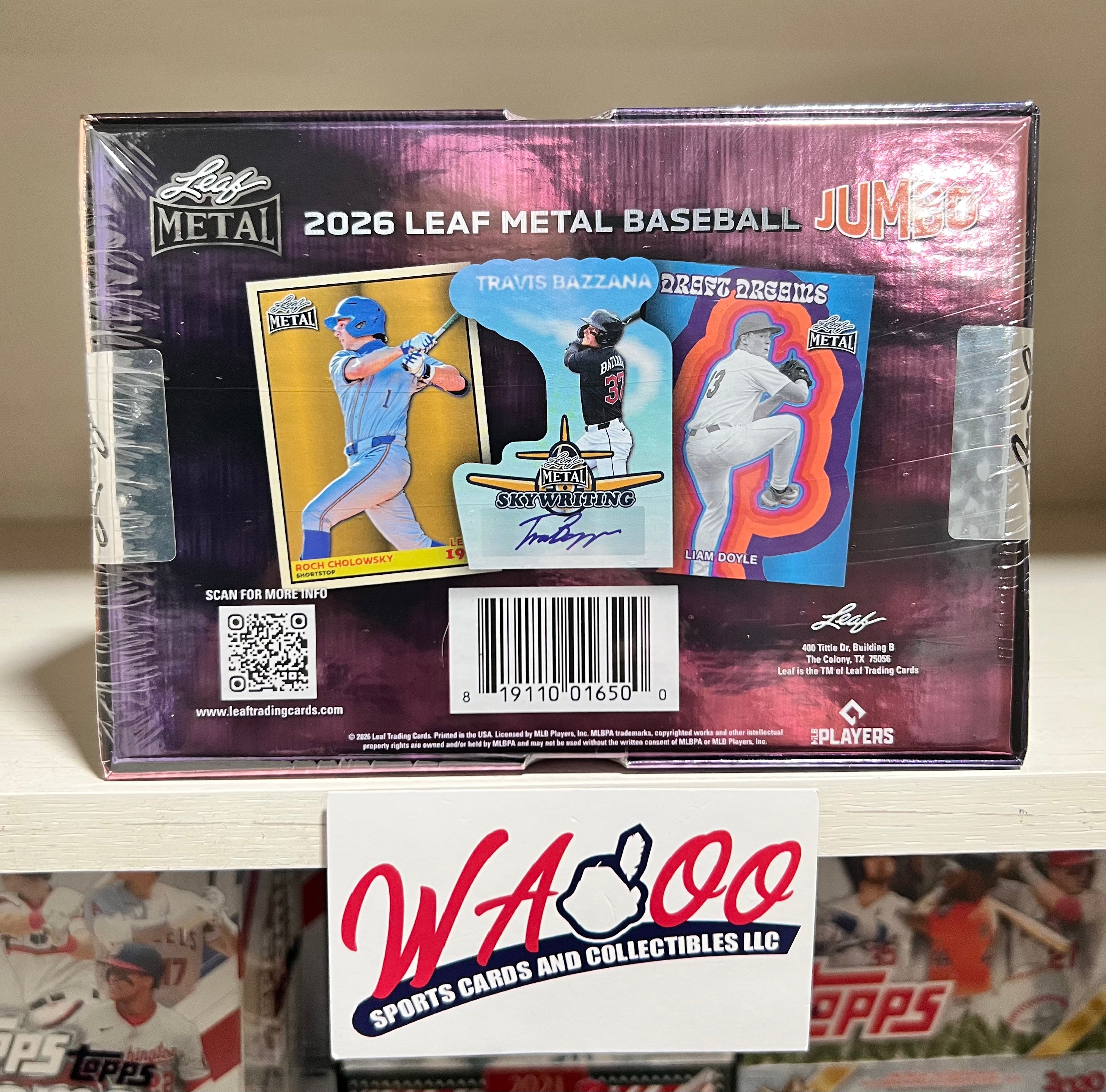 2026 Leaf Metal Baseball Jumbo Box