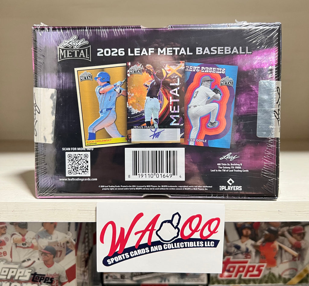 2026 Leaf Metal Baseball Hobby Box