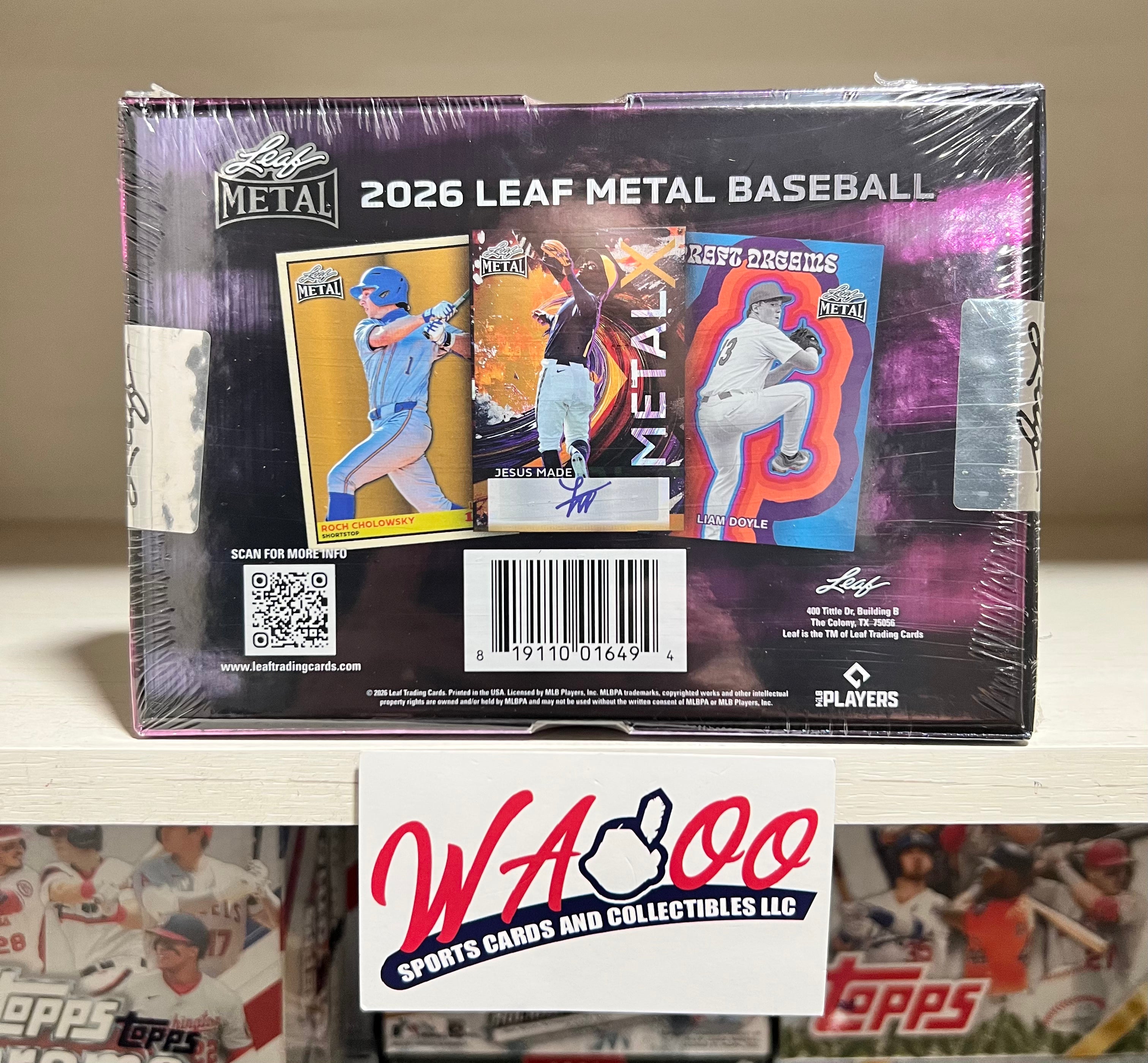 2026 Leaf Metal Baseball Hobby Box