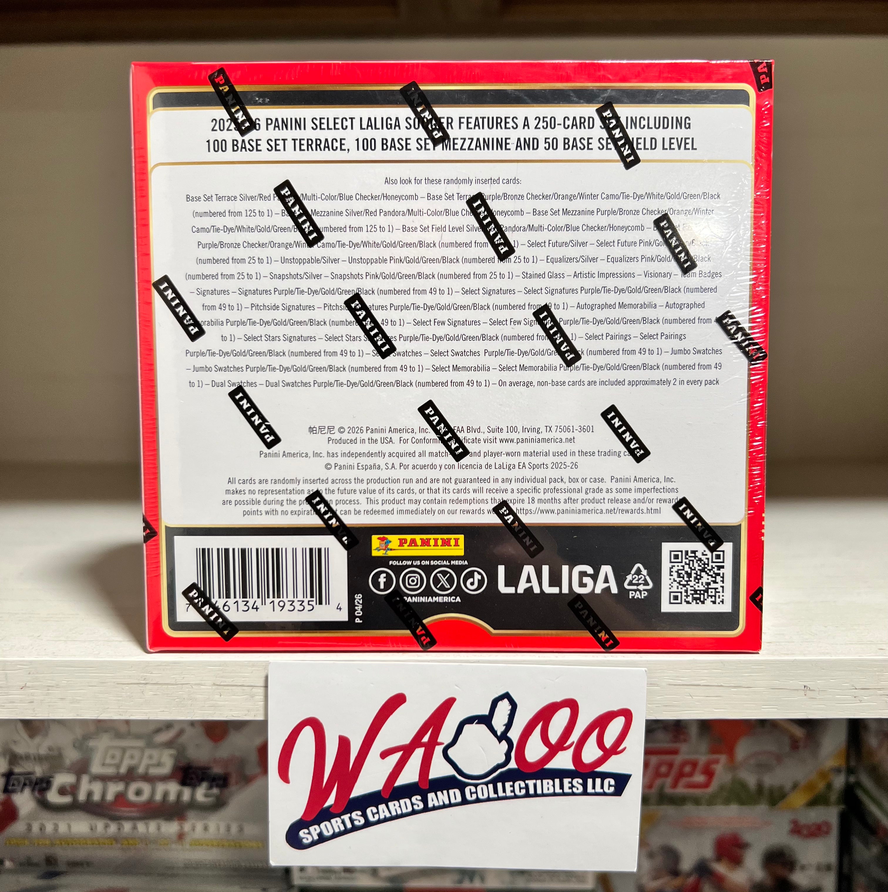 2025/26 Panini Select La Liga Soccer Hobby Box