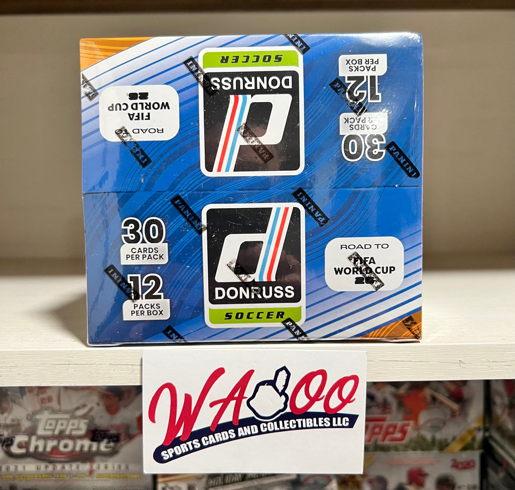 2025/26 Panini Donruss Road To FIFA World Cup 26 Soccer Hobby Box