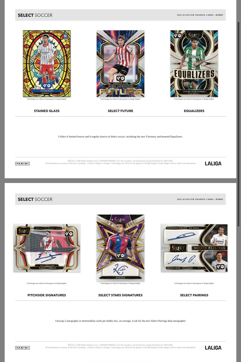 2025/26 Panini Select La Liga Soccer Hobby Box