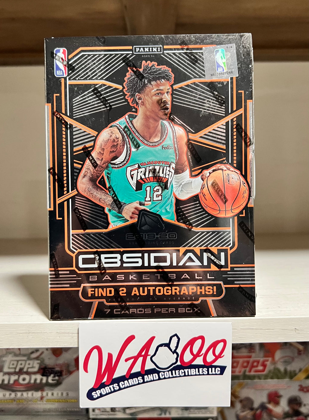 2019/20 Panini Obsidian Basketball Hobby Box