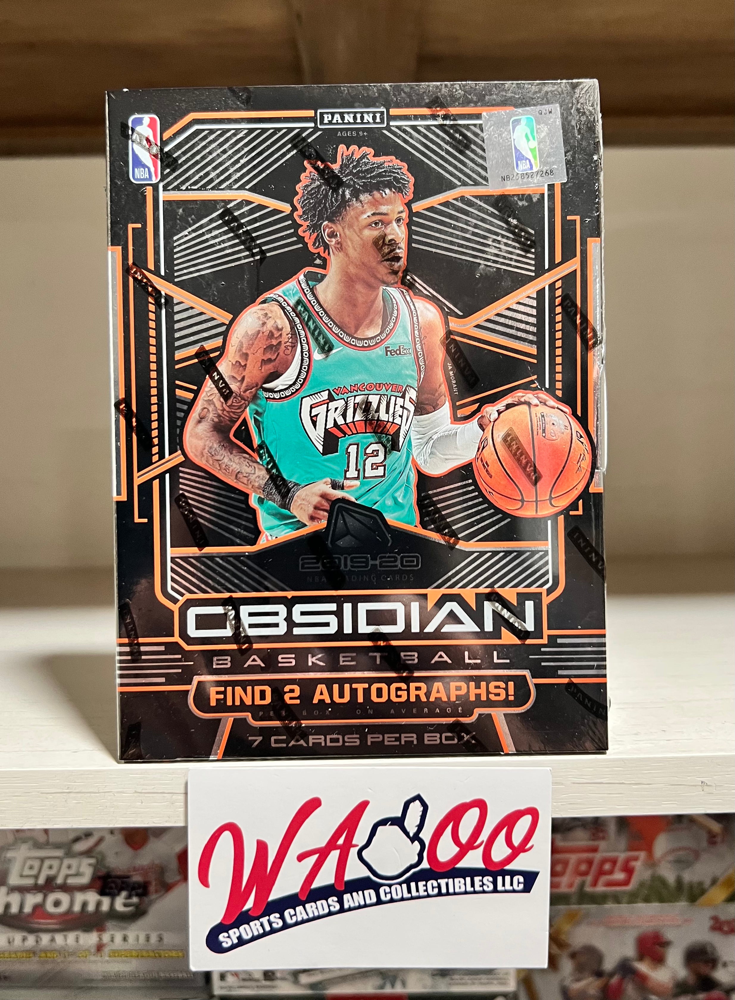 2019/20 Panini Obsidian Basketball Hobby Box