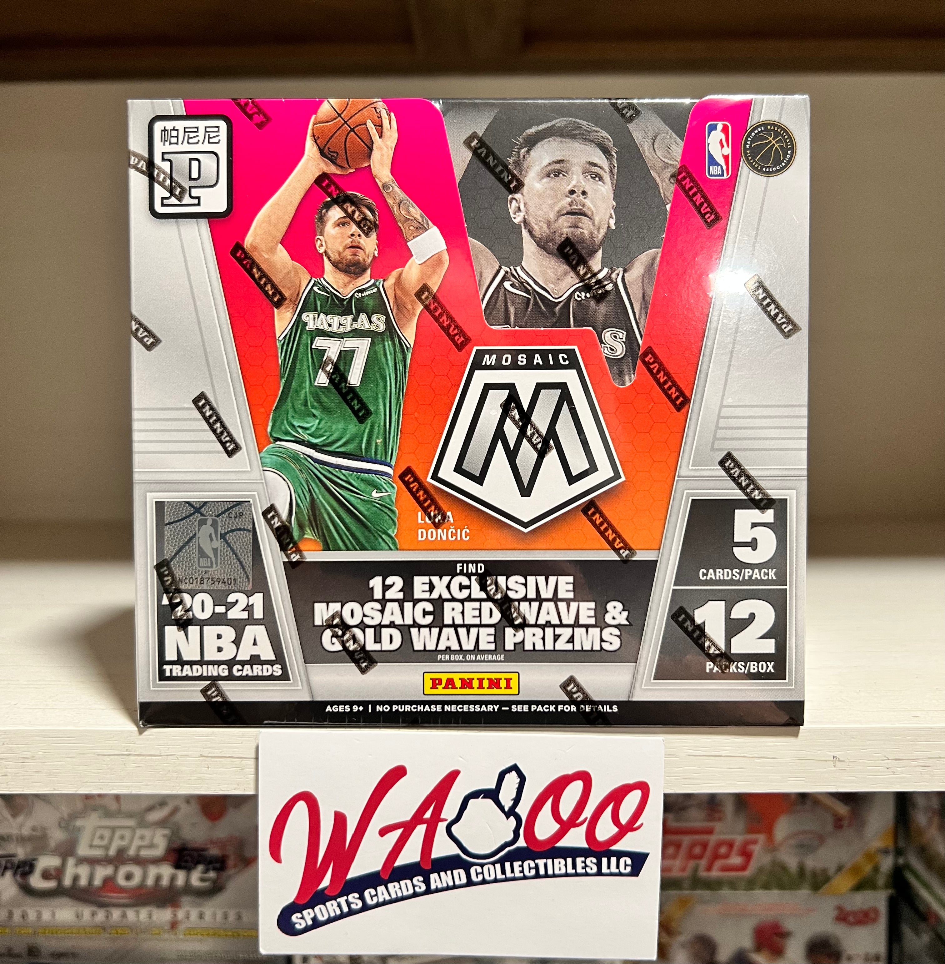 2020/21 Panini Mosaic Basketball Tmall Edition Box