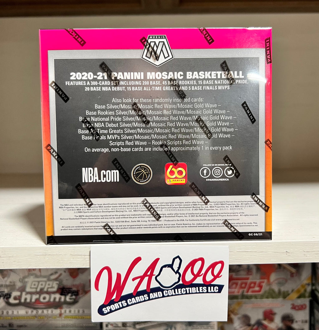 2020/21 Panini Mosaic Basketball Tmall Edition Box