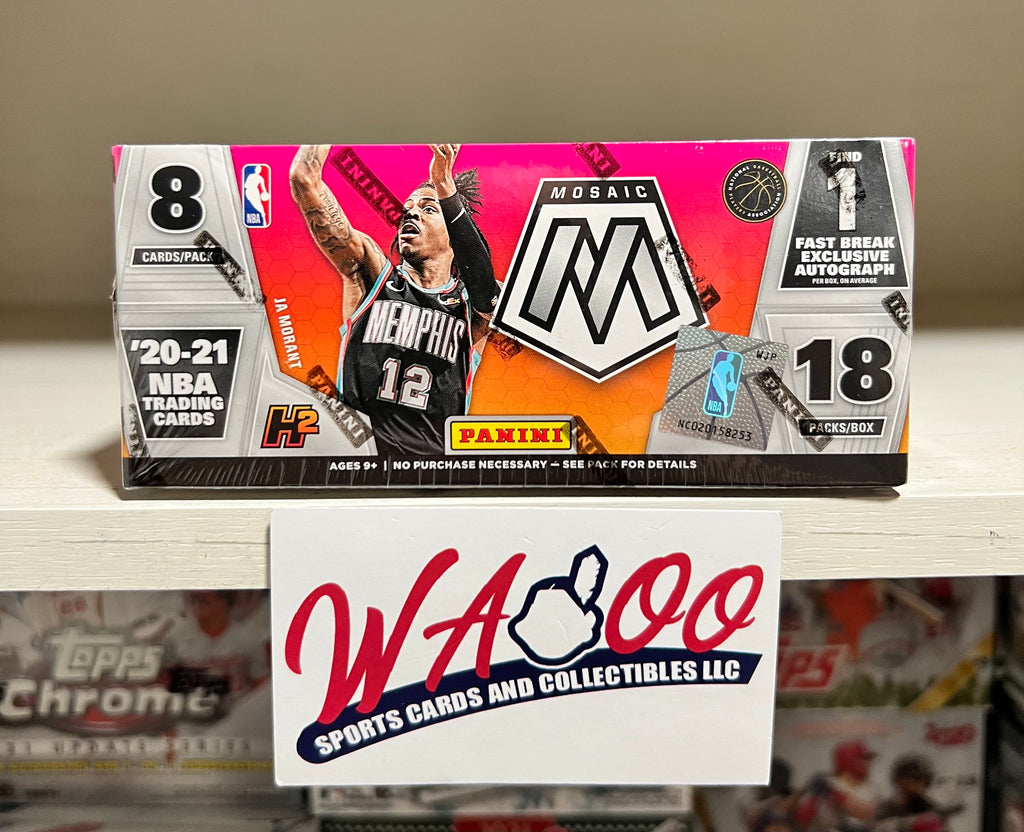 2020/21 Panini Mosaic Basketball Fast Break Hobby Box