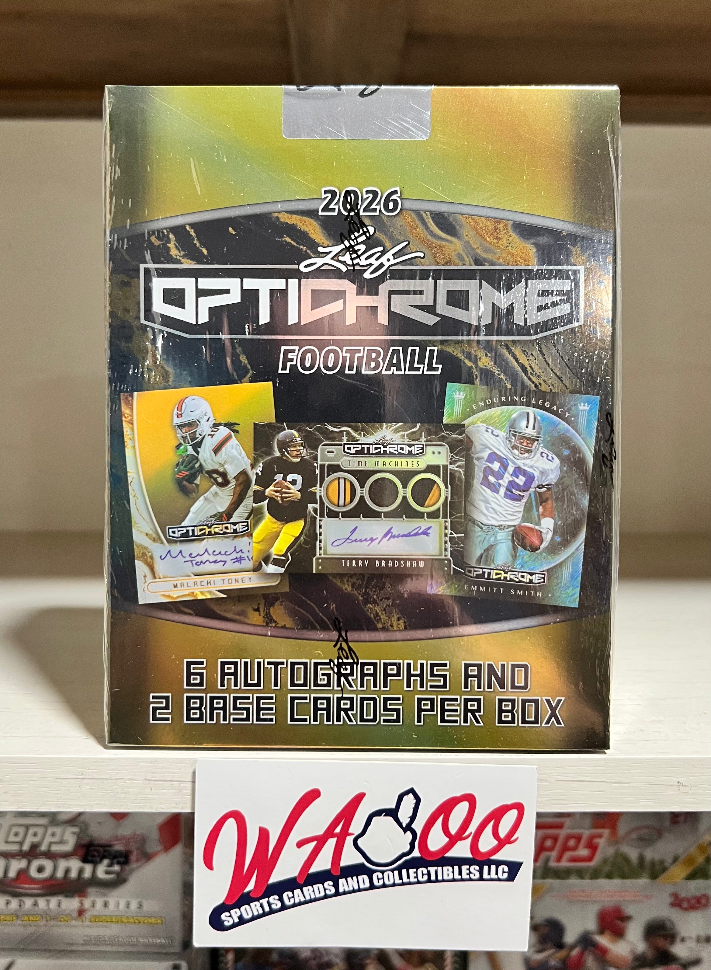 2026 Leaf Optichrome Football Hobby Box