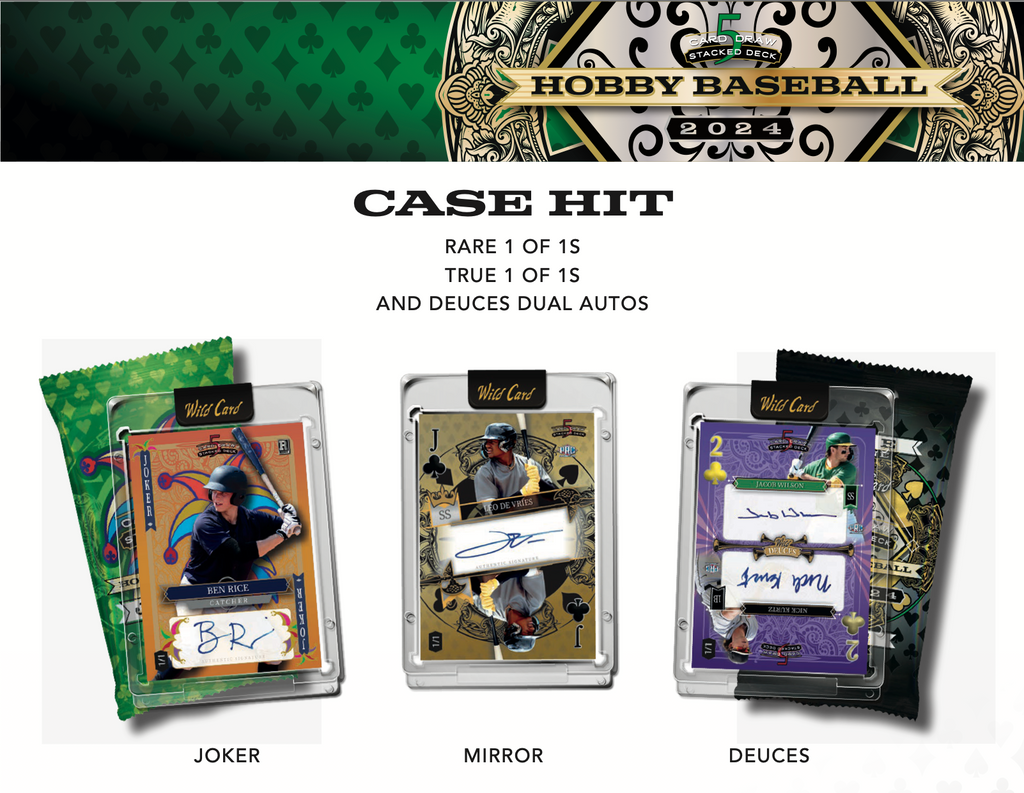 2024 Wild Card 5 Card Draw Stacked Deck Baseball Hobby Box